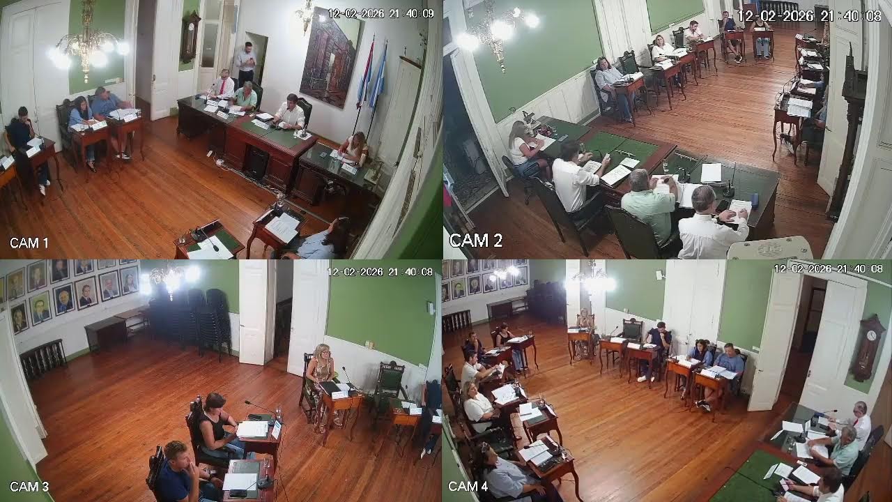 SESION EXTRAORDINARIA, CONVOCADA MEDIANTE DECRETO Nº 189/26 – PARA EL DÍA 12 DE FEBRERO
 DEL 2