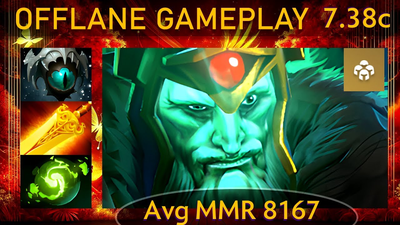 ✨ 7.38c Wraith King |K+A-D - 27 KP - 84%| Offlane Gameplay - Dota 2 High MMR