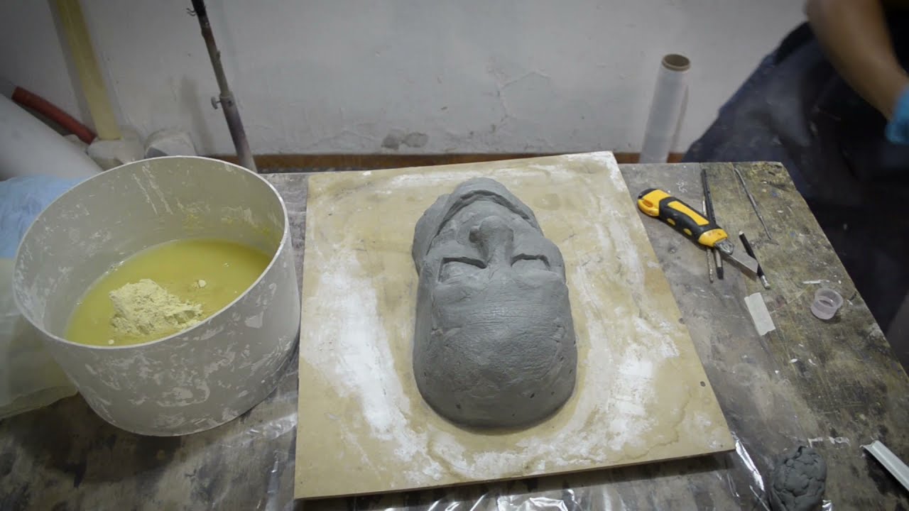 Molde para máscara de látex