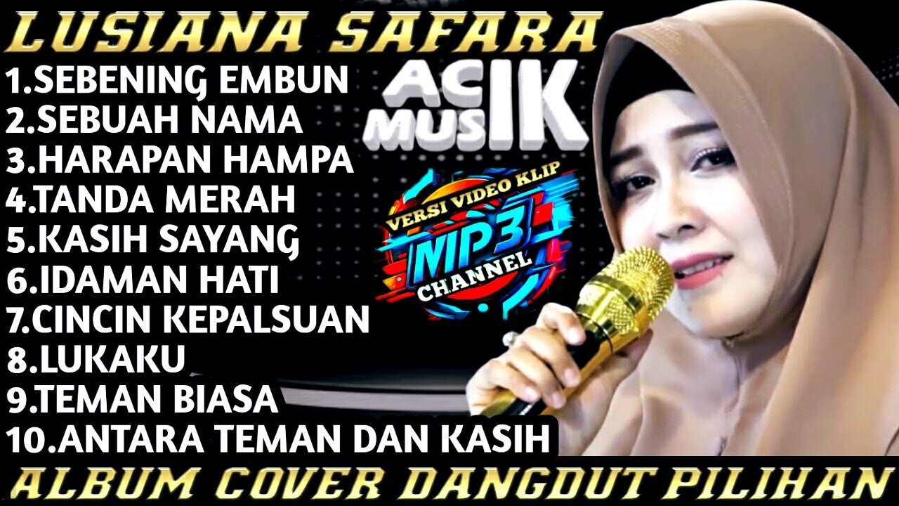 Lusiana Safara | Acik Musik | Album Cover Dangdut Original
