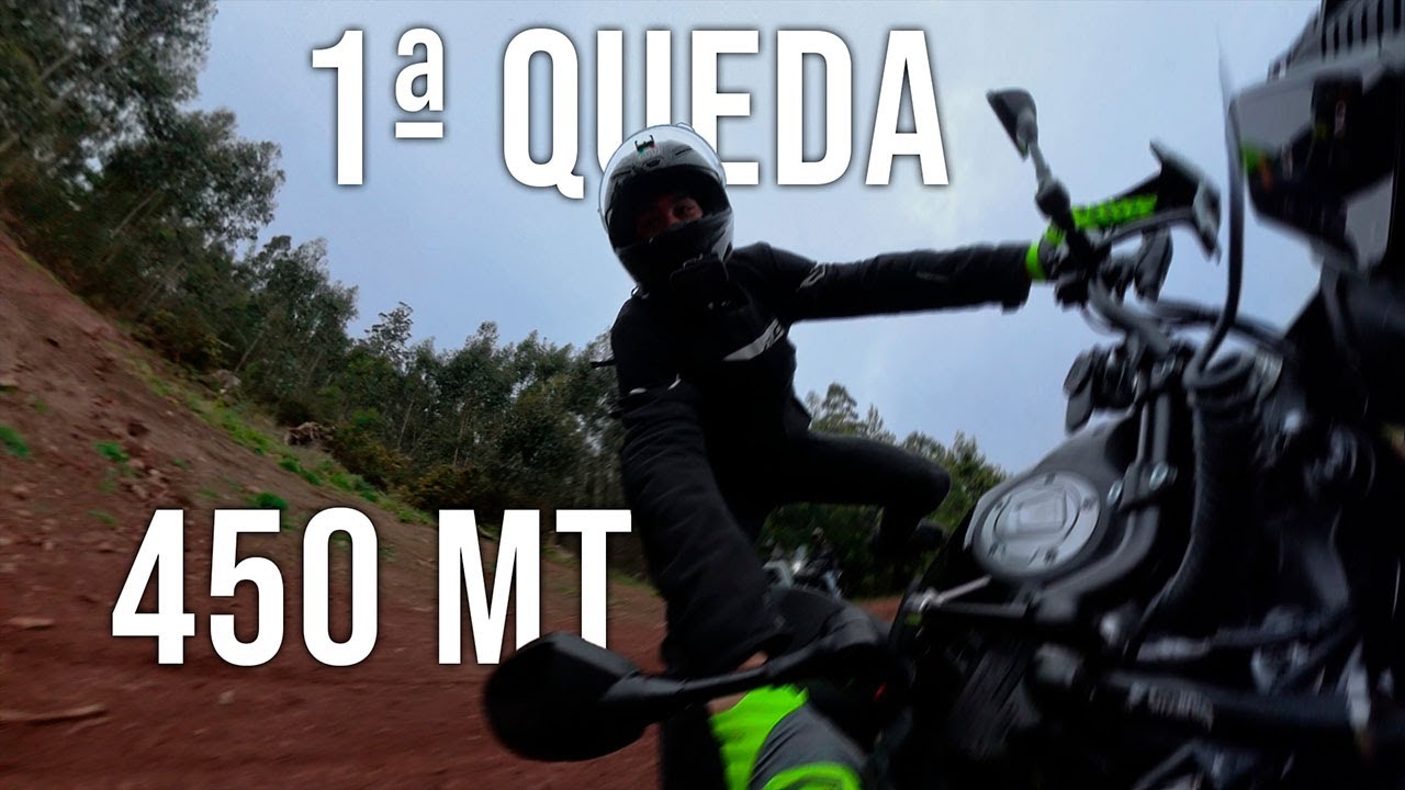 1ª Queda com a CFMOTO 450MT 2025