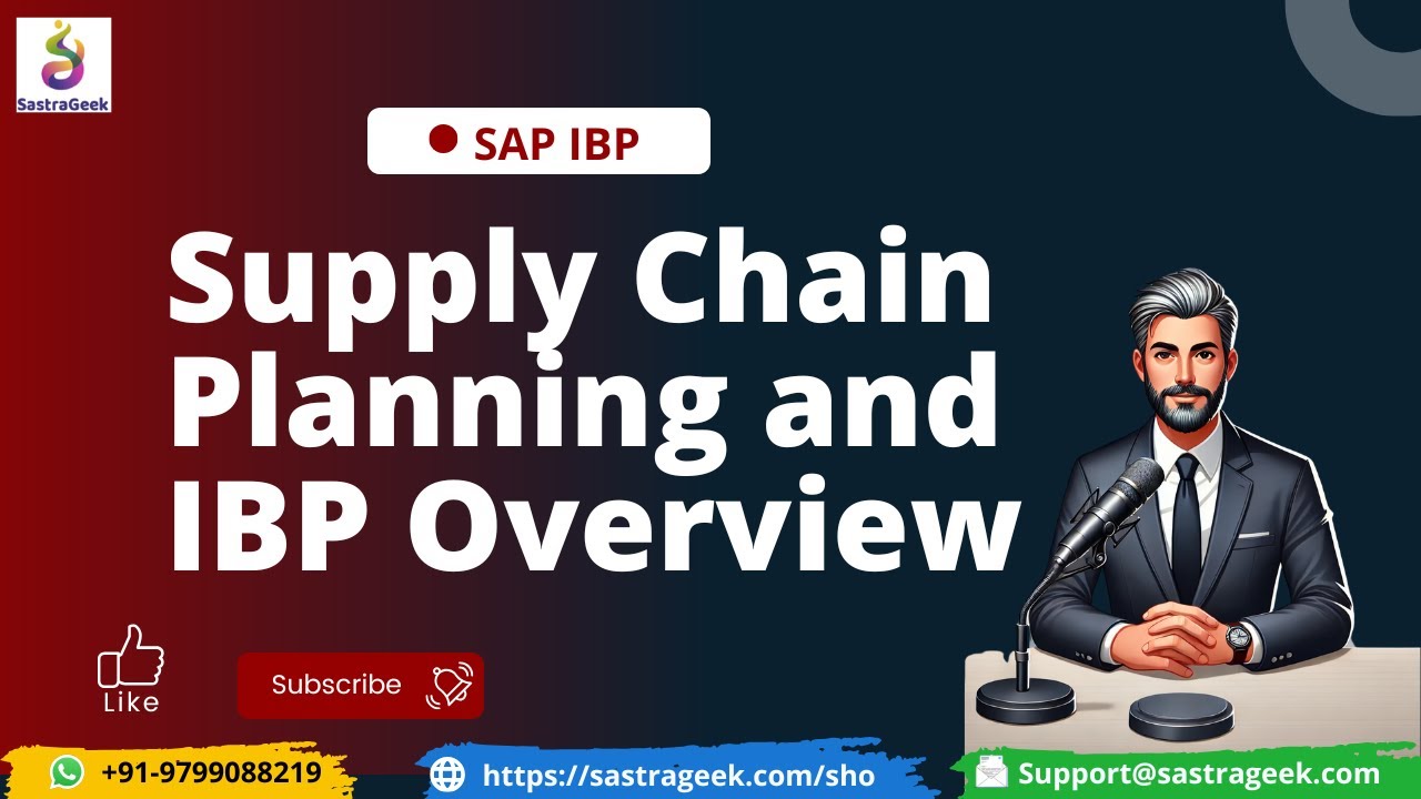 Supply Chain Planning and IBP (Integrated Business Planning) Overview - Implementing IBP