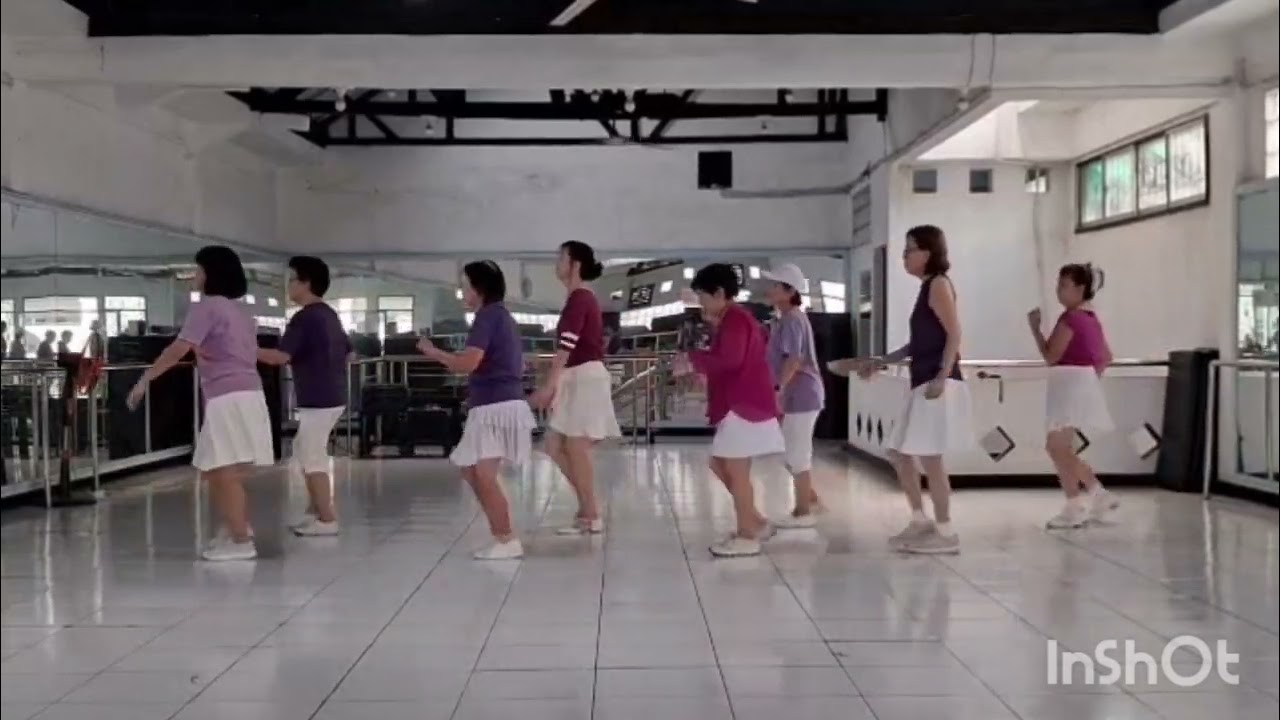 KIRORO REMIX LINE DANCE CHOREO ARISPS ( INA)- NOVEMBER2025 DEMO NEW DUNIA SPORT LINE DANCE 