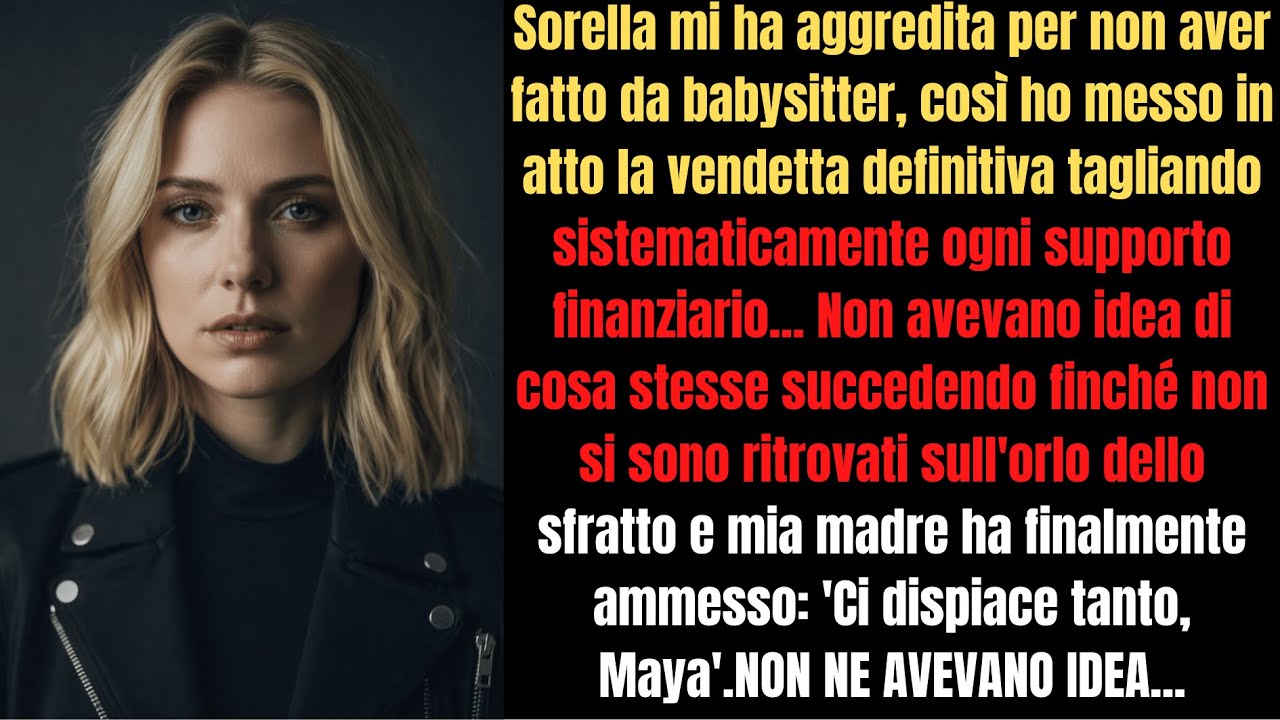 MIA SORELLA MI HA SCHIAFFEGGIATA DAVANTI AI MIEI: LA MIA VENDETTA È STATA DISCONNETTERE LA LORO VITA