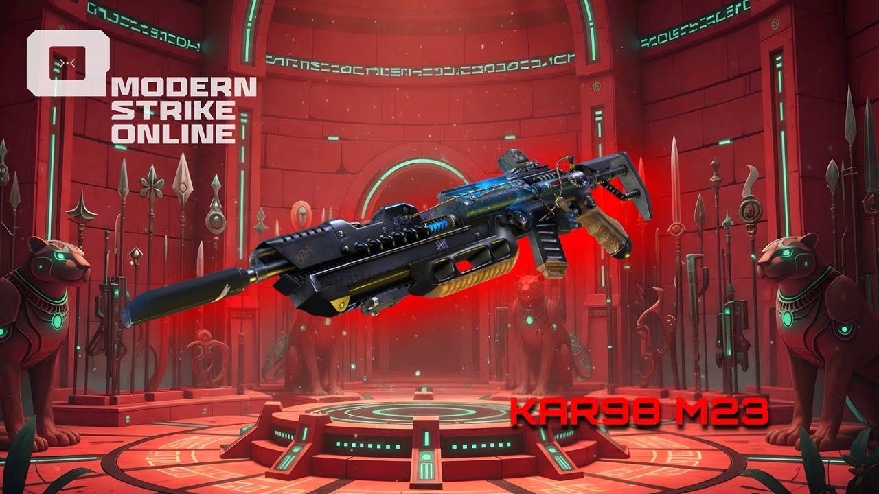 Снайперская винтовка Kar98 M3 может убить многих врагов одним выстрелом 👀 | Modern Strike Online |