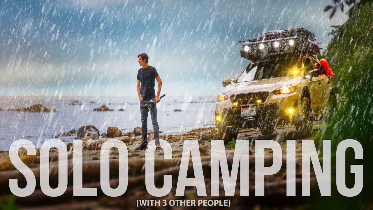 Solo Camping with 3 Other People