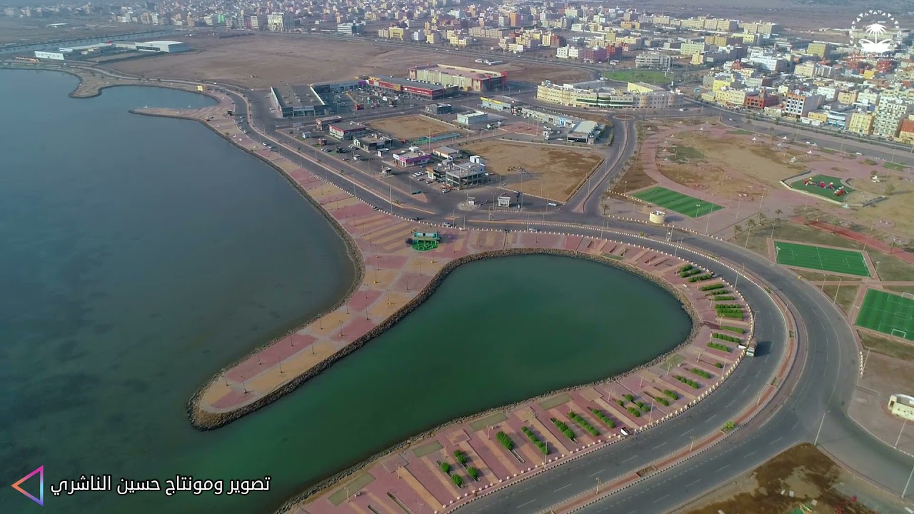 تصوير جوي لمحافظة القنفذة وشواطئها