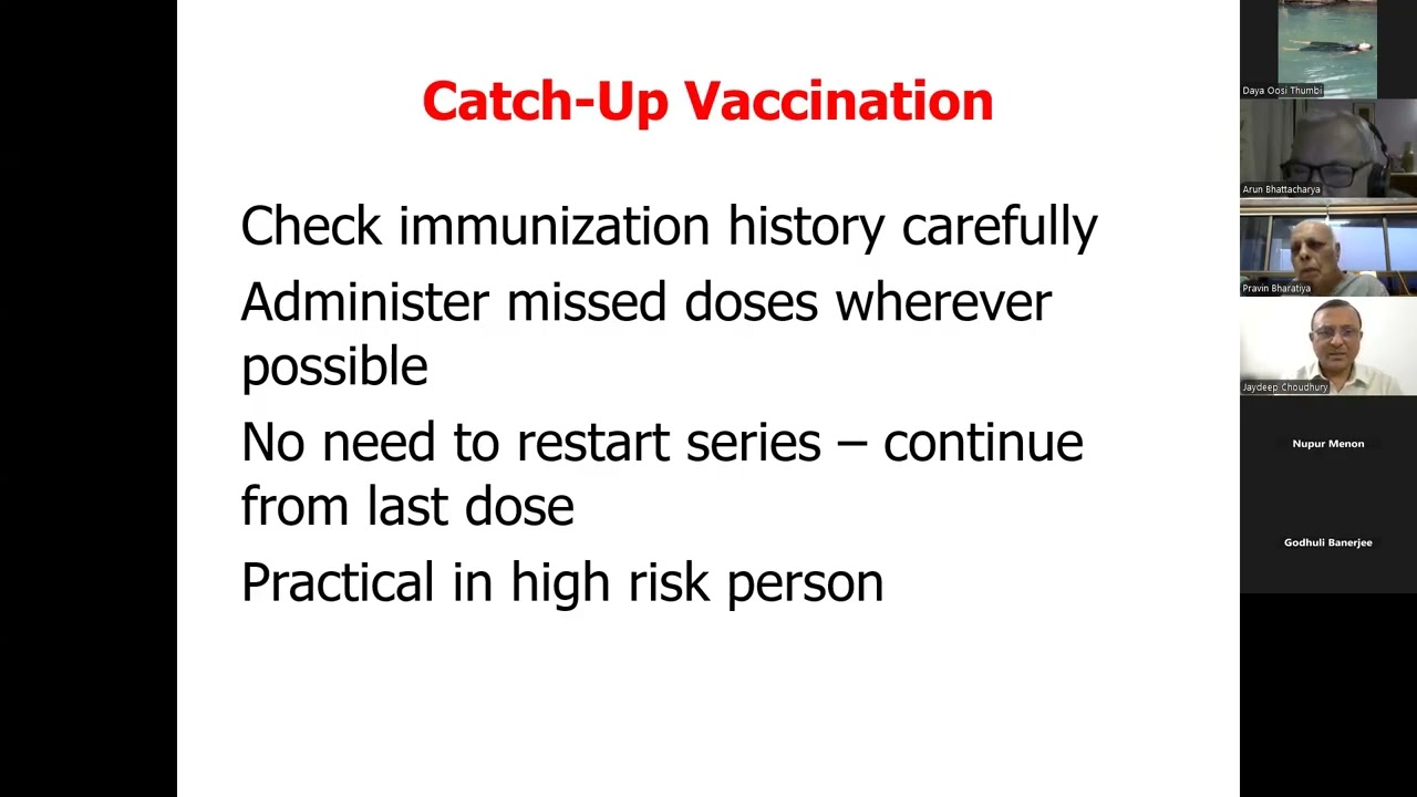 LISTEN TO YOUR BODY   ADULT IMMUNISATION   AN INTERACTIVE SESSION WITH DR  JAYDEEP CHOUDHURY