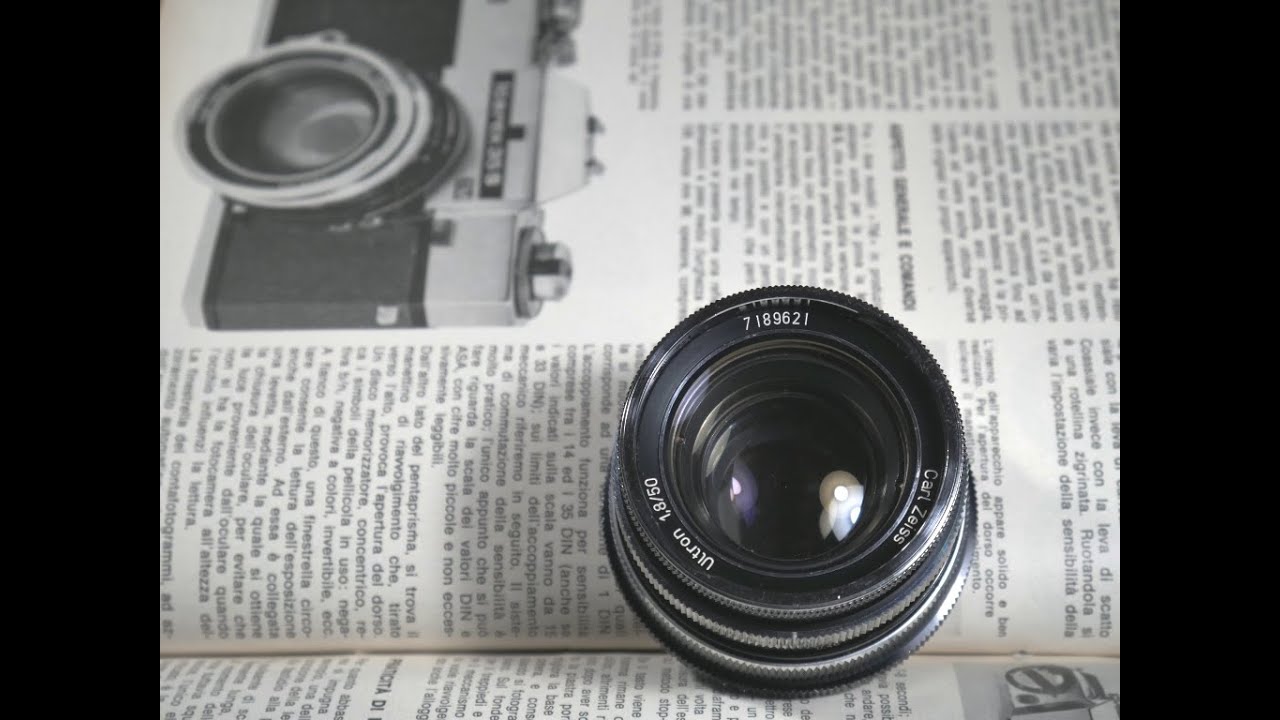 La prova del mito, Carl Zeiss Ultron 50 mm 1 8 su Canon Eos digitale e analogica
