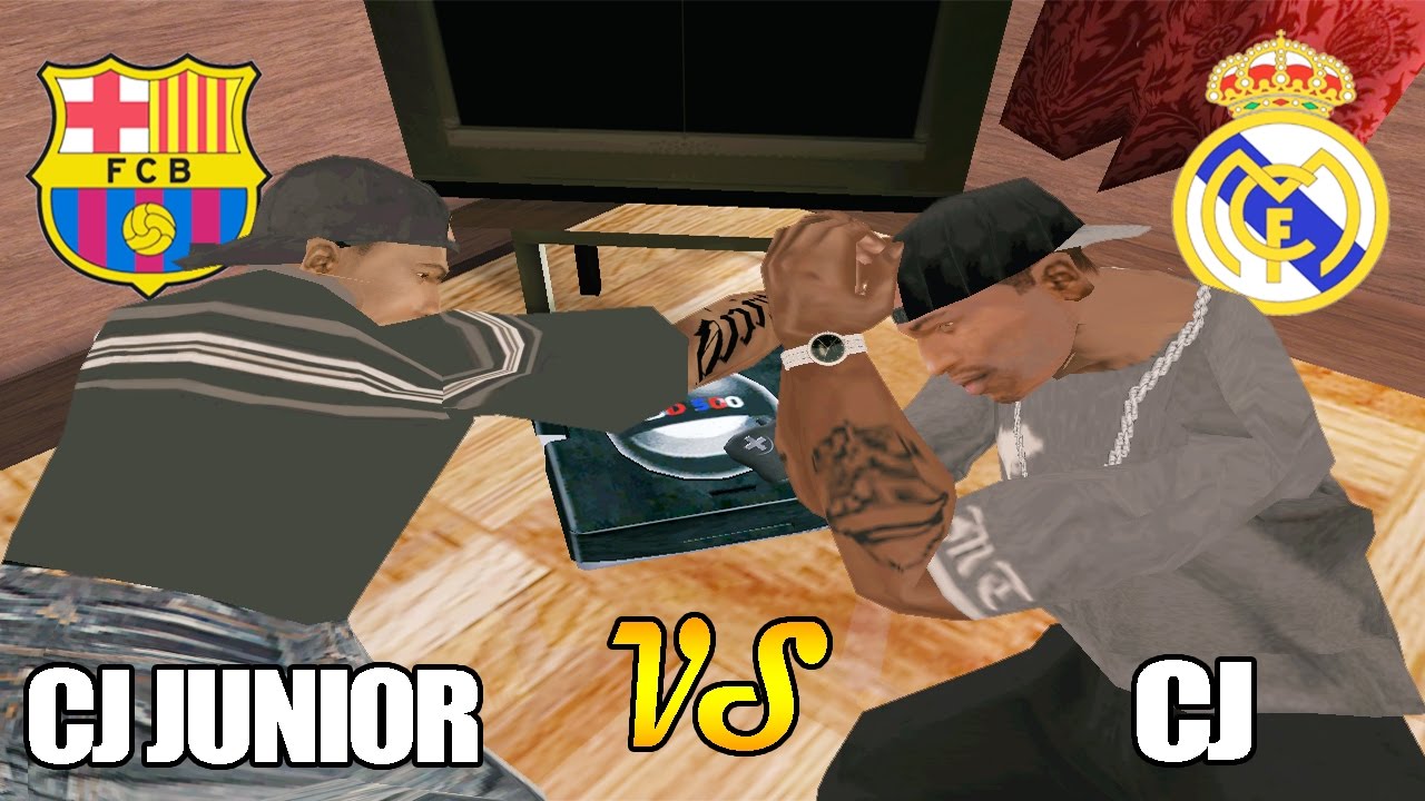 Cj vs Cj Junior En Futbol - Loquendo GTA San Andreas