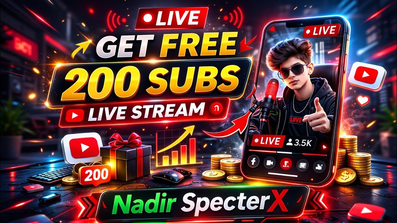 🔴Get 🚀 200 Subscribe दोस्रो सब्स्क्राइब 🎁 Live promotion 🤫 || Free promotion