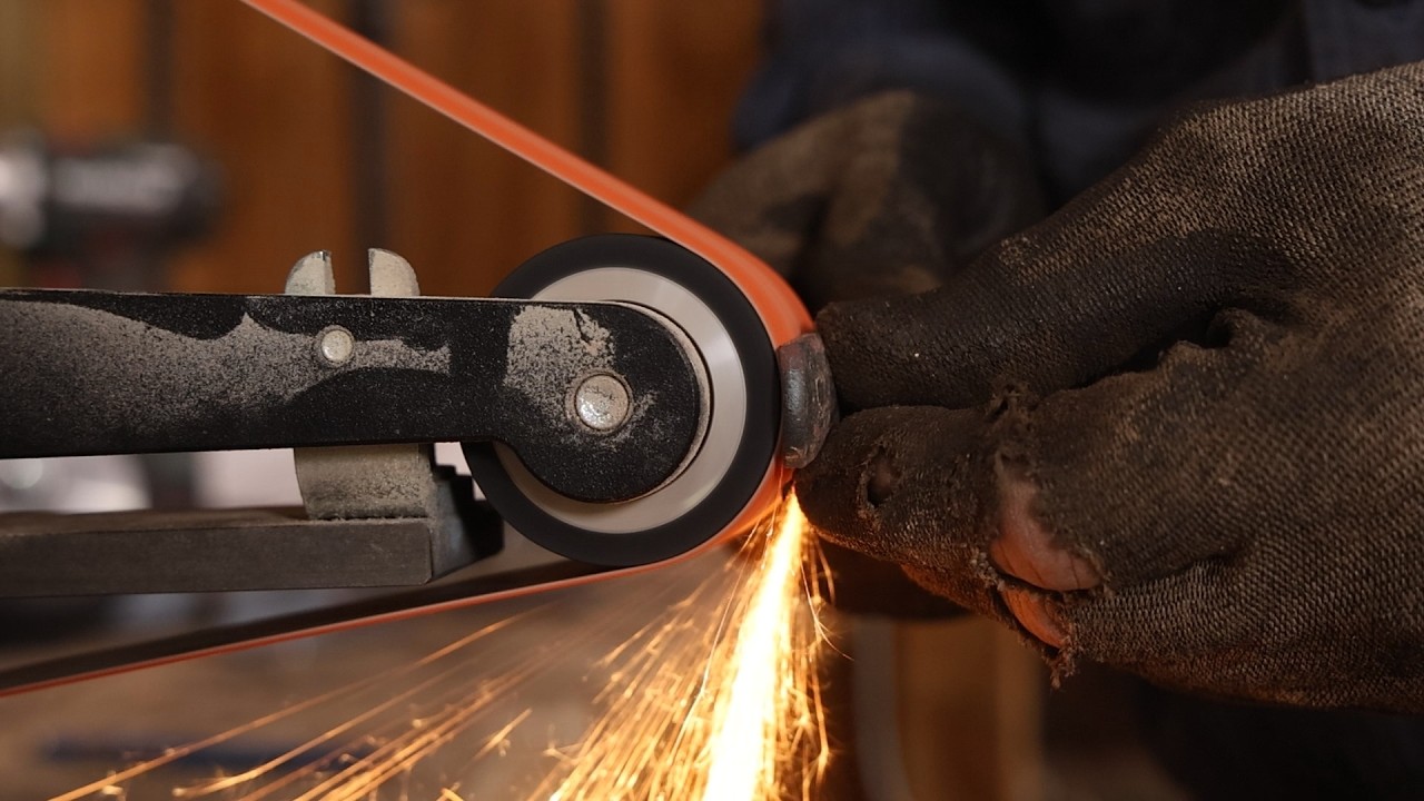 Forging Carving Gouges from 52100 bearing steel
