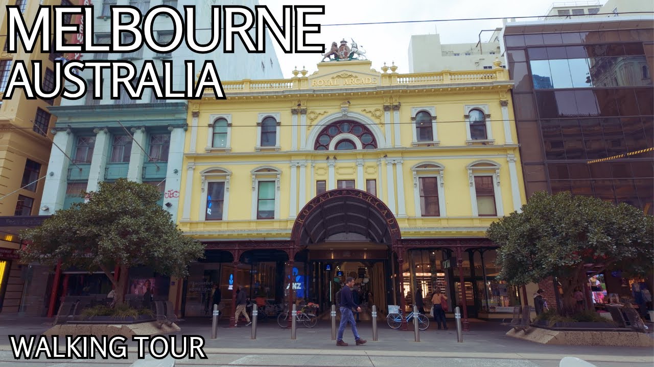 Exploring Royal Arcade | A Hidden Gem in Melbourne CBD Australia | Walking Tour 4K