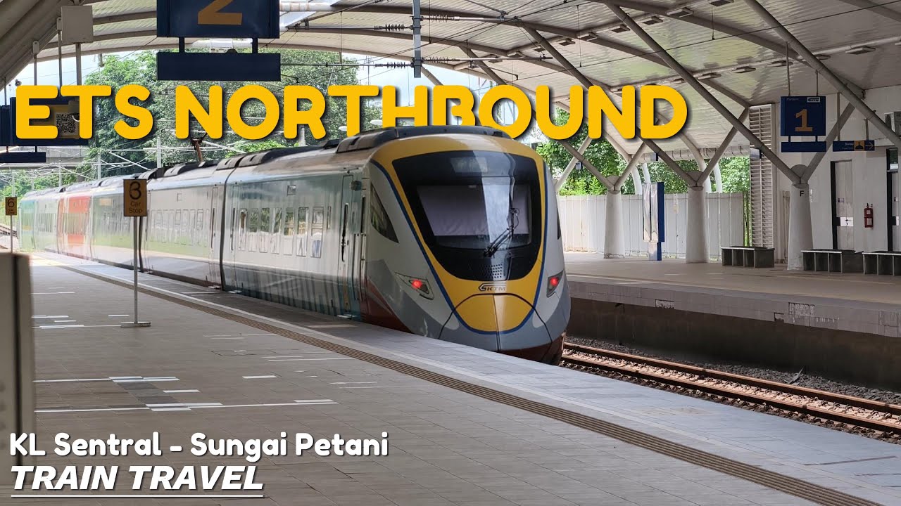 TRAIN TRAVEL | 🇲🇾 ETS KTMB Northbound | POV | No Commentary | No Music | 4K60