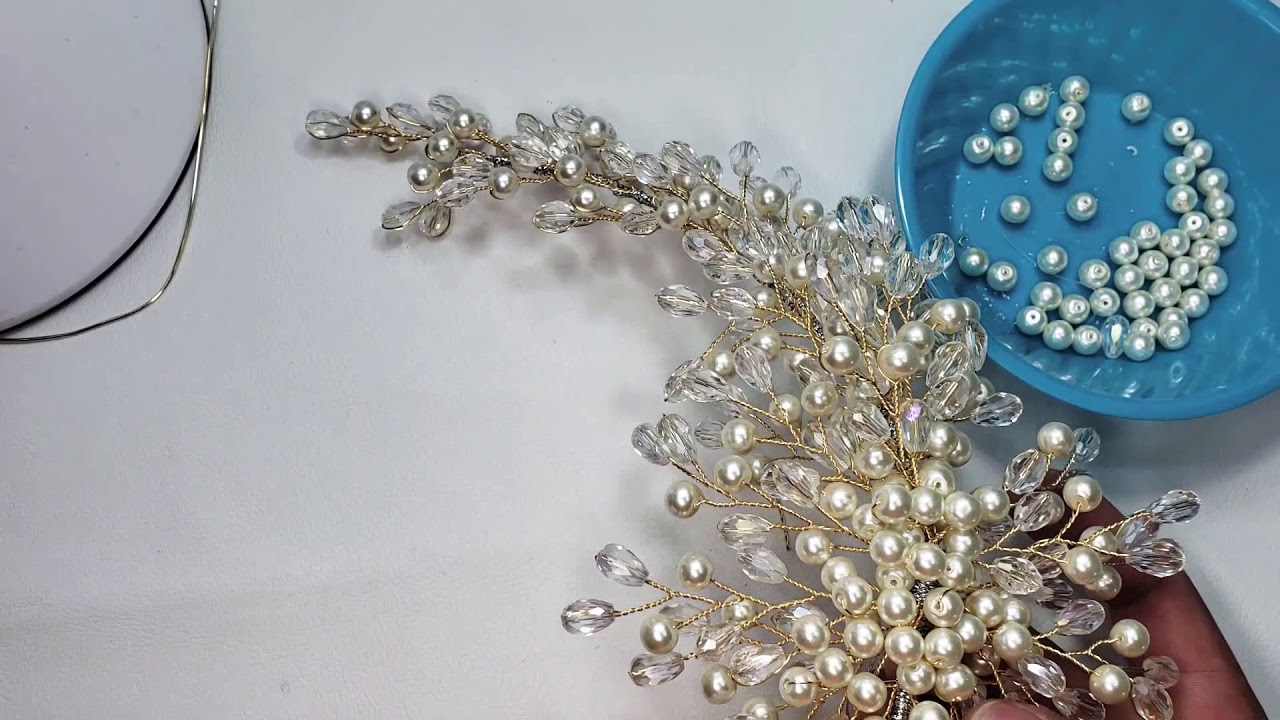 Tiara/tocado de novia parte 2