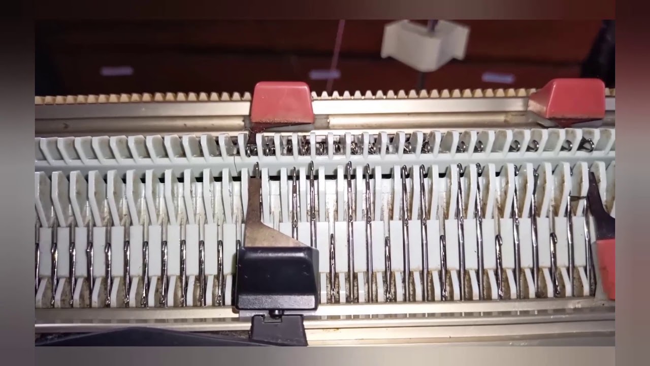 2x2 industrial ribbing for machine knitters