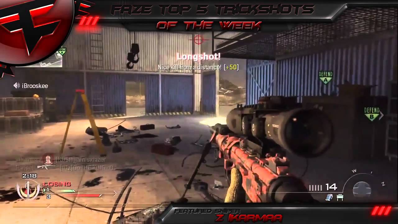 FaZe Top 5 - Trickshots Episode 3 w/ FaZe Temperrr
