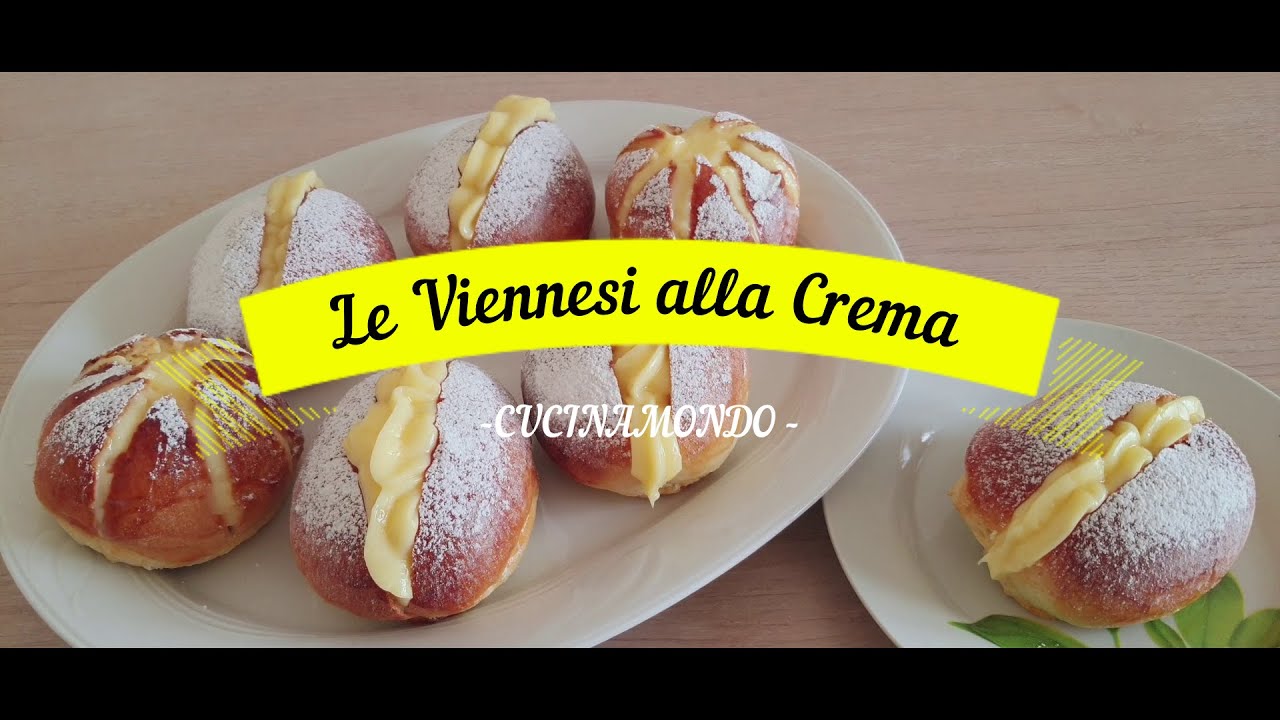 Le Viennesi alla crema-Soffili e golose