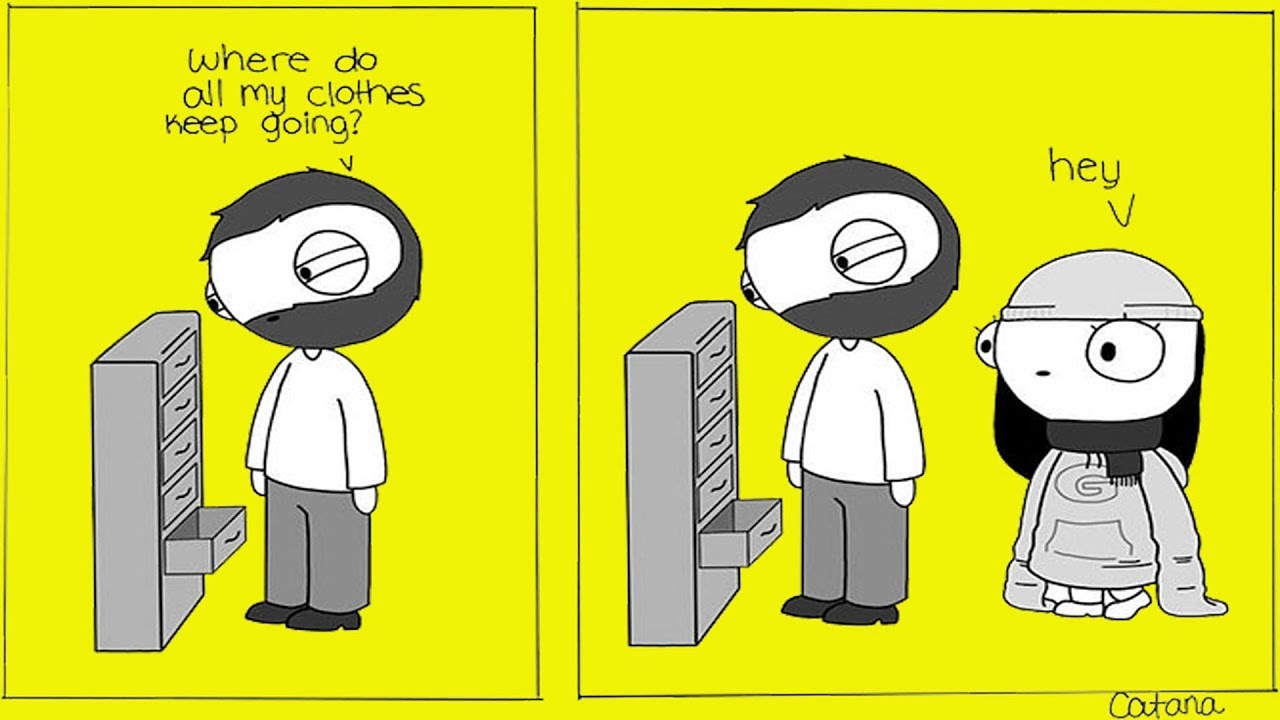 Girlfriend Secretly Illustrates Everyday Life With Her BF,He Uploads Comics Online And They Go Viral