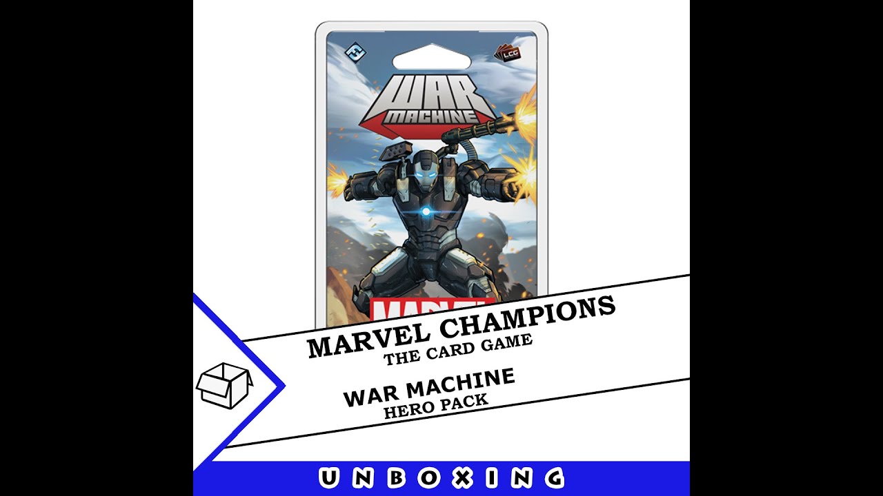 Marvel Champions: War Machine hero pack