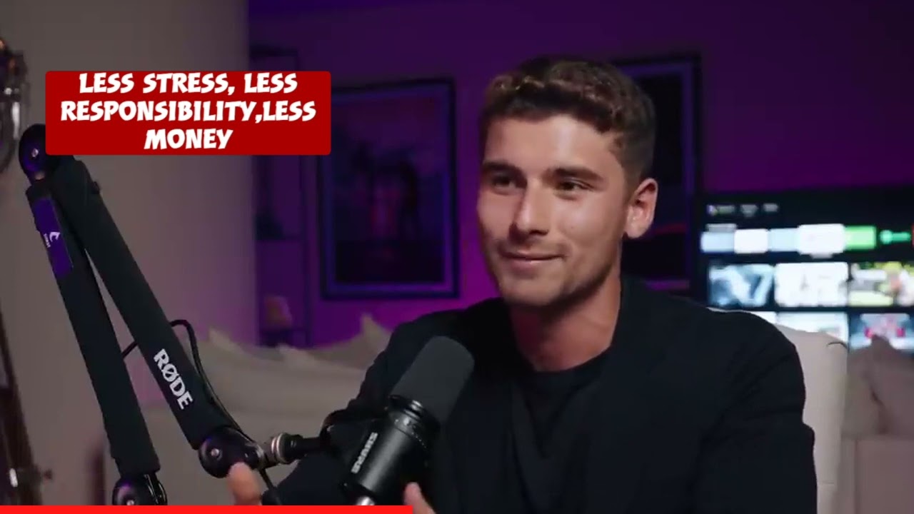 less stress, less responsibility,less money #imangadzhi #interview