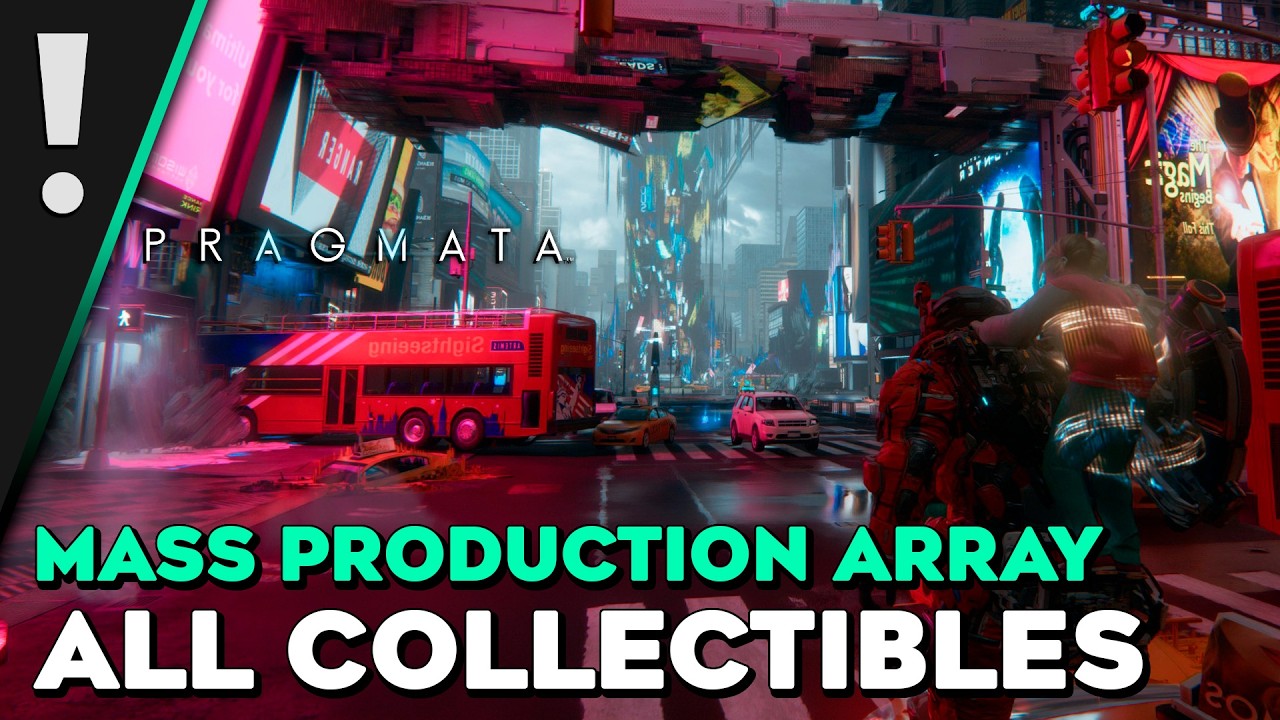 Pragmata &ndash; Mass Production Array All Collectible Locations