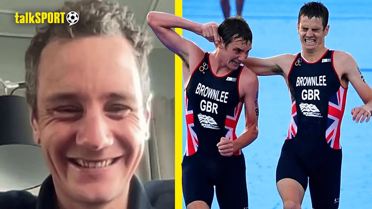 Alistair Brownlee RE-LIVES THAT Moment When He CARRIED His Brother Over The Finish Line 😱🙌