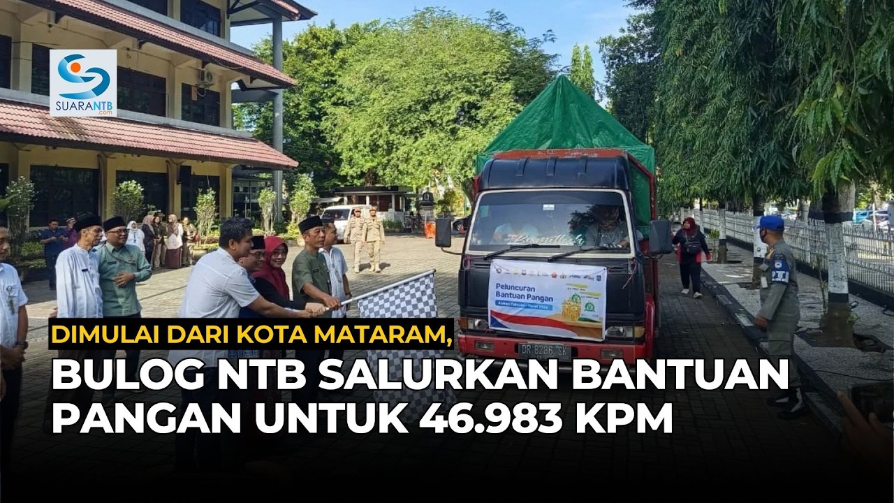 Jelang Lebaran, Pemkot Mataram bersama Bulog NTB Mulai Salurkan Bantuan Pangan untuk 46.983 KPM