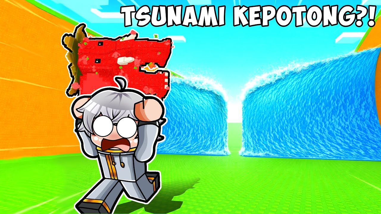 ADMIN ABUSE MAKIN SERU! Aku Berusaha Dapetin DIVINE BRAINROT di Escape Tsunami for Brainrot!