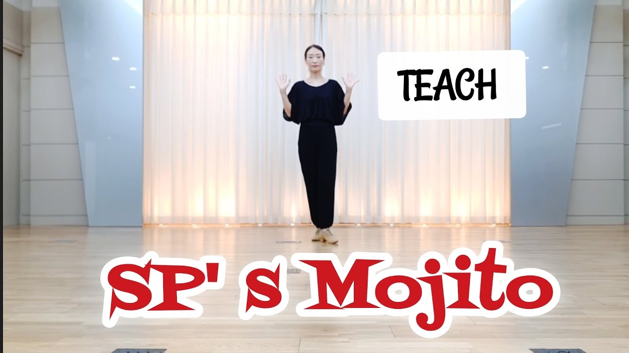 🔷️🔶️TEACH/SP' s Mojito Line Dance - Intermediate Level/#황은정라인댄스 #하비홀릭라인댄스 #부산라인댄스