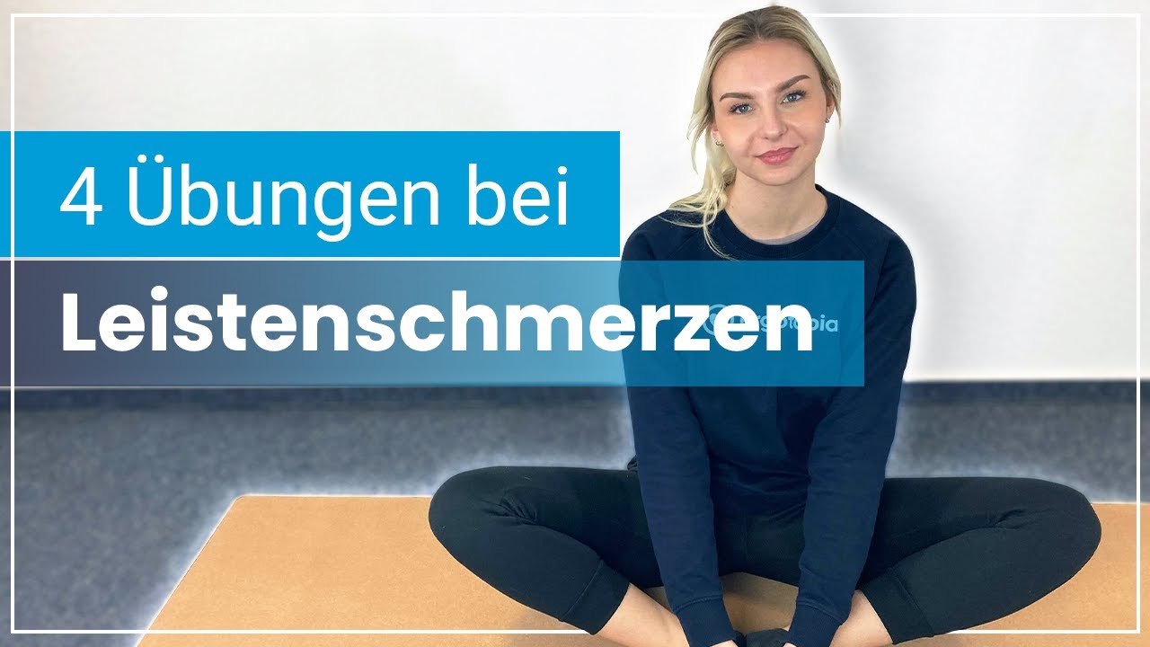 Leistenschmerzen Übungen ➡️ Diese 4 Übungen helfen, wenn die Schmerzen muskulär bedingt sind!