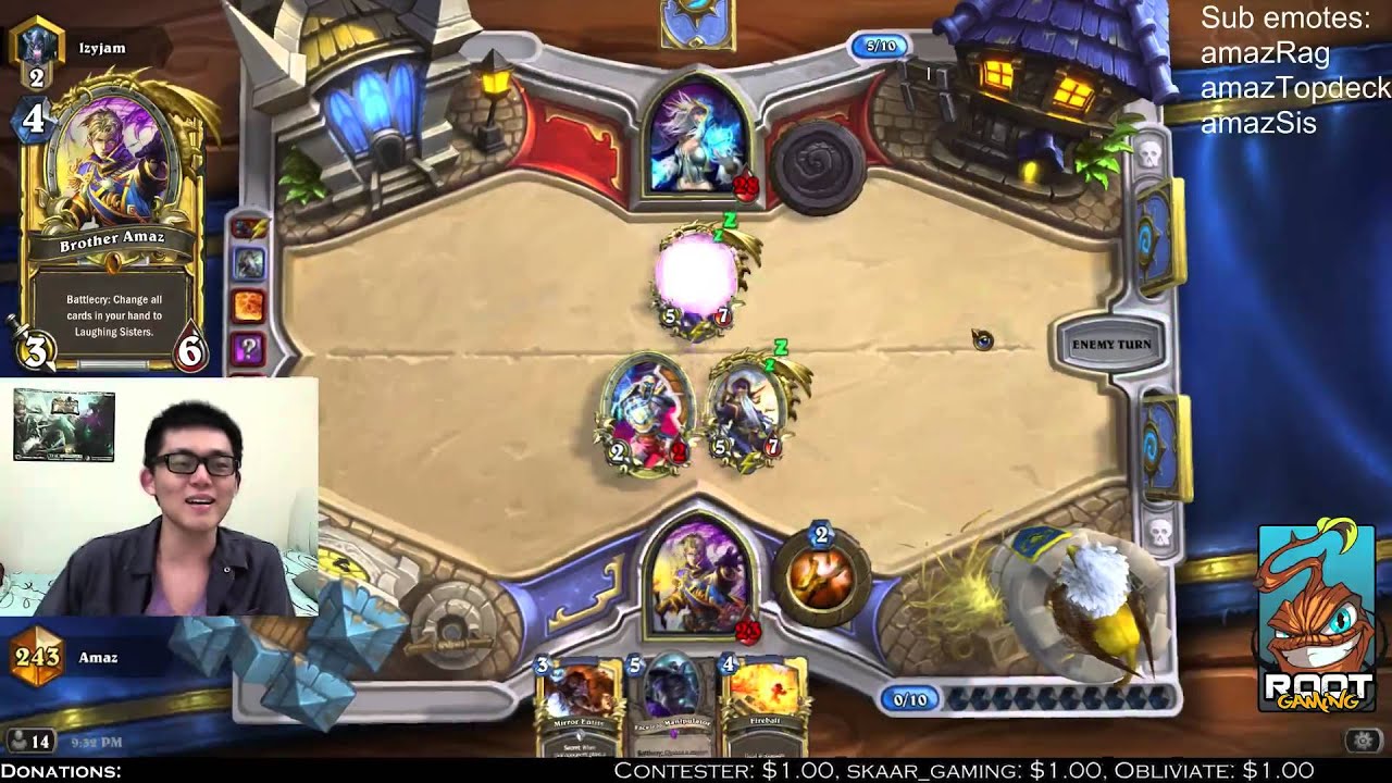 Anduin is the REAL mage! Fireballs for DAYS
