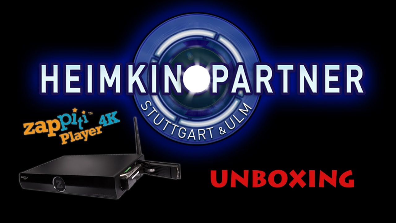 Vorstellung Zappiti Mediaplayer 4K HDR