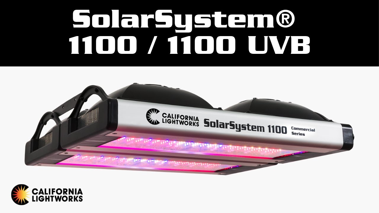 SolarSystem&reg; 1100 / 1100 UVB -  The Most Powerful Horticulture LED Grow Lights