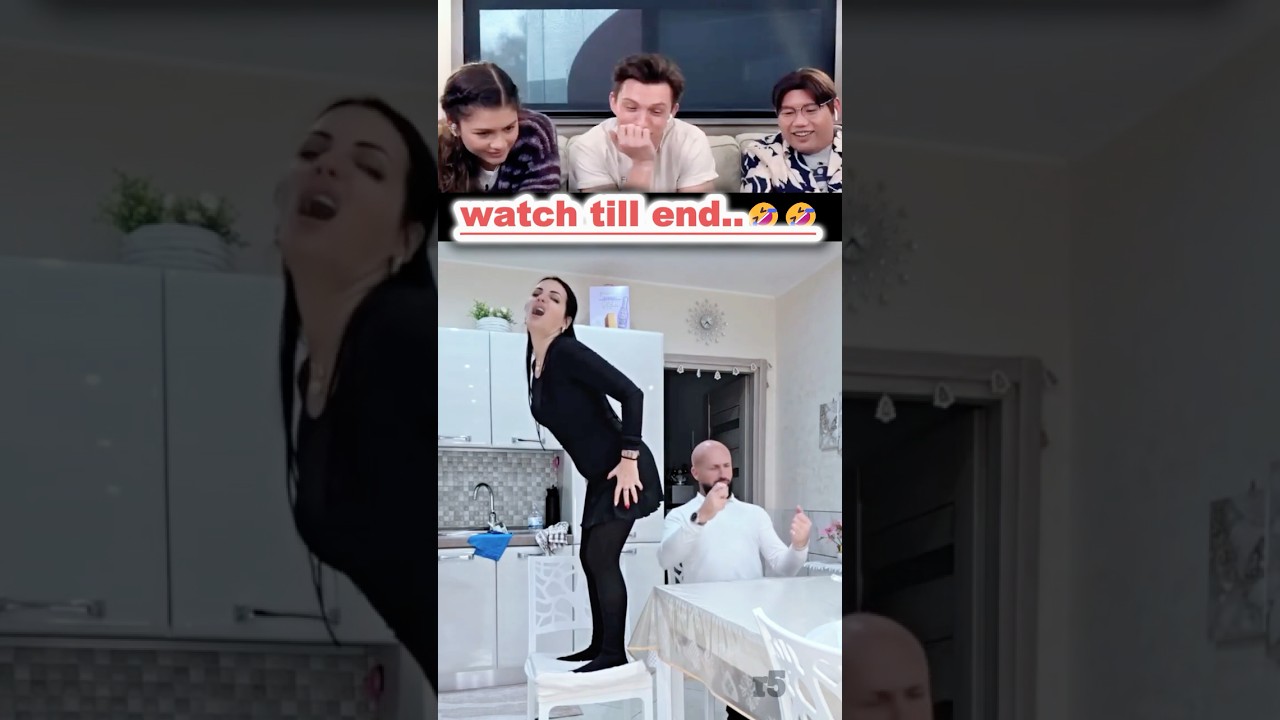 Tom Holland Reacts To Viral Videos🤣🤣 PART 332 #tomholland #reaction #meme