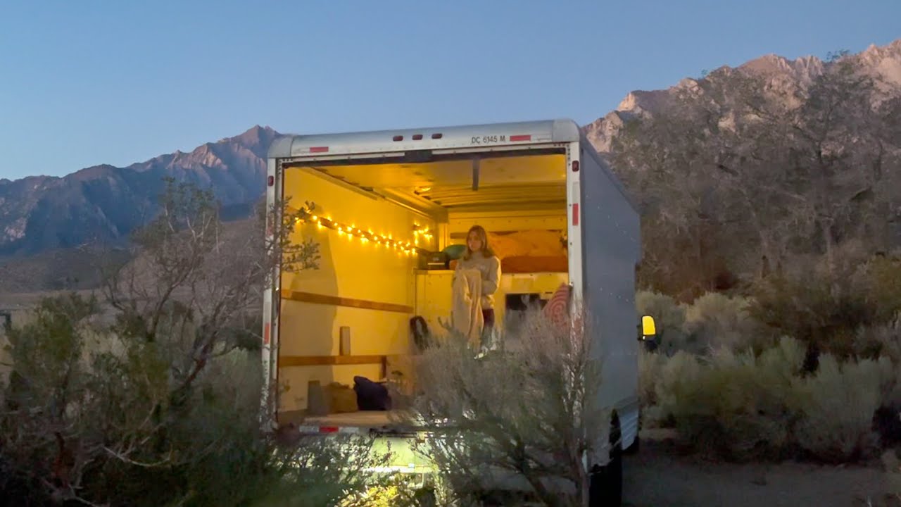 #4 Building a Box Truck in the mountains [alone]