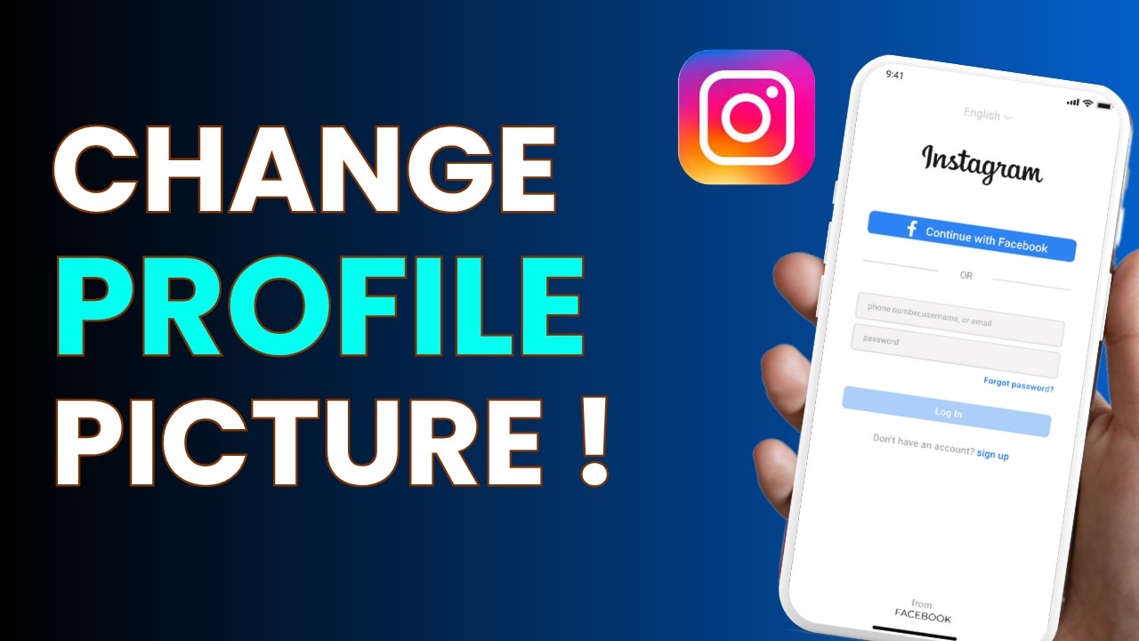 How To Change Instagram Profile Picture !