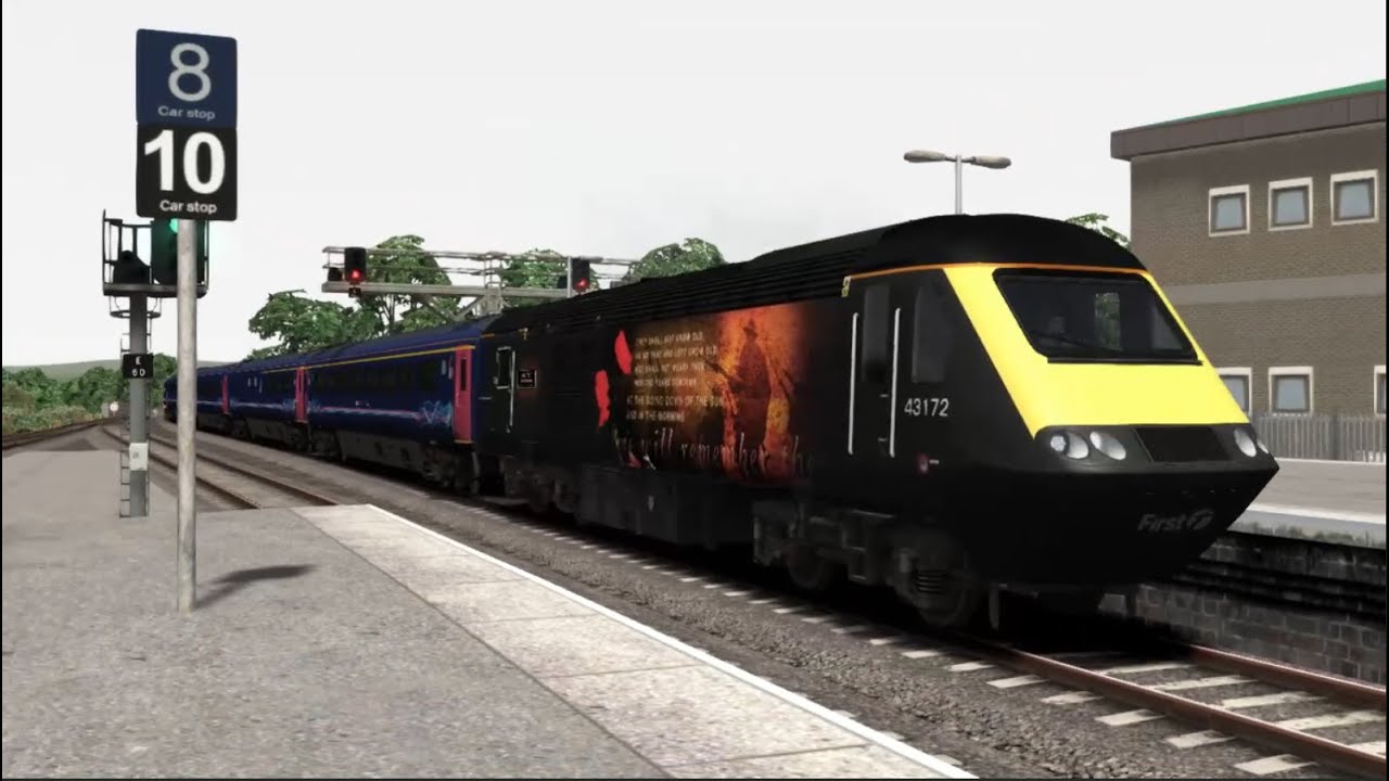Trains at Exeter St David's