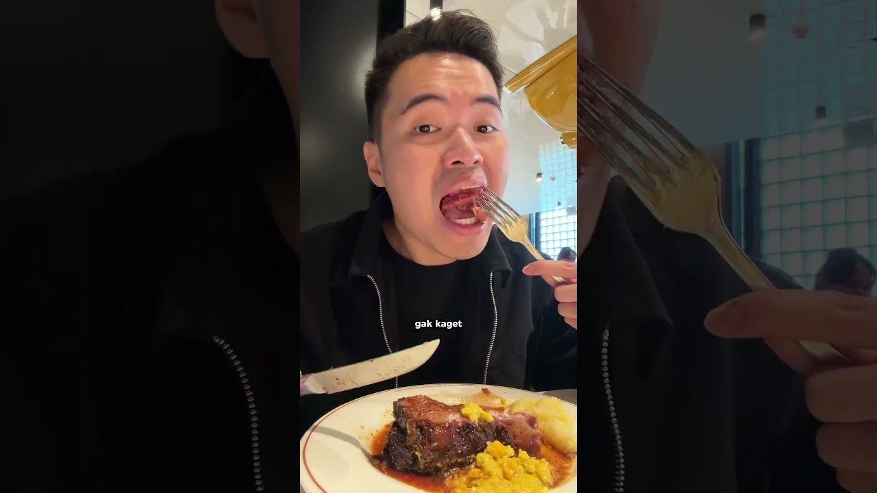 Makan 600gr Prime Rib di The Coach Restaurant Jakarta! #viral #kuliner #mukbang