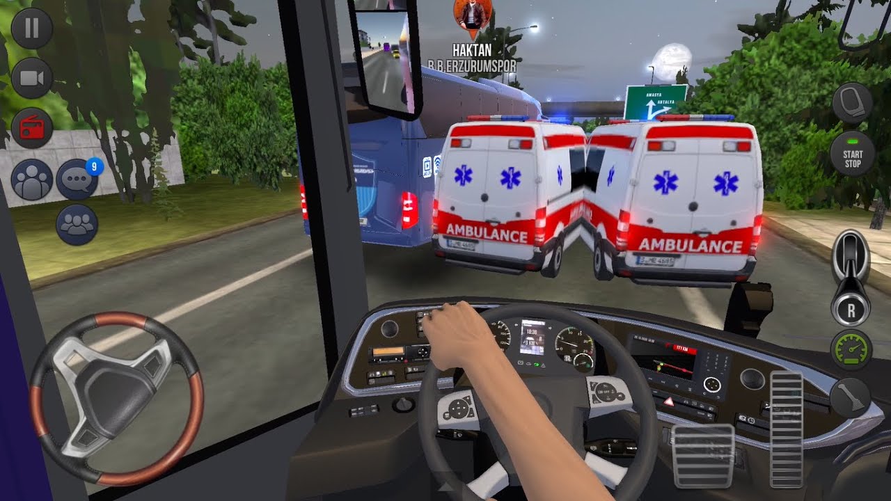 Long Way Accident 👮‍♀️ Bus Simulator : Ultimate Multiplayer! Bus Wheels Games Android