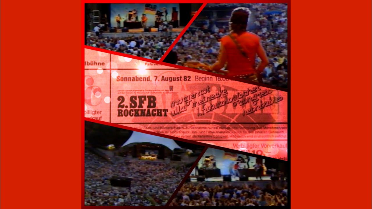 Morgenrot live - SFB Rocknacht 1982 - Berlin Waldb&uuml;hne