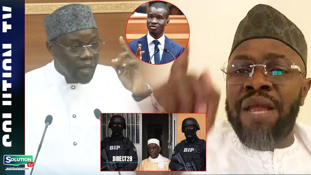 MBACKE SYLLA REGARDE MAME MAKHTAR GEYE . BOUNIOU KO DIOKHE DARA OUSMANE SONKO NA..
