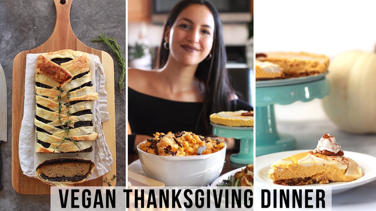 How to Make a VEGAN THANKSGIVING DINNER | 5 🔥 Vegan Thanksgiving Recipes