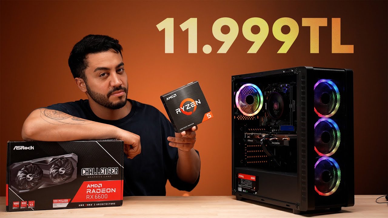 FİYAT PERFORMANS KRALI YÜKSEK FPS OYUNCU SİSTEMİ (2K Valorant +500 FPS)