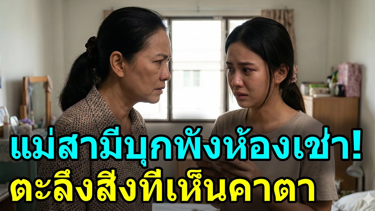 ไล่ลูกสะใภ้ไปลำบาก! แม่บุกห้องเช่าหวังฉีกหน้า แต่ต้องน้ำตาตกเมื่อรู้ความลับ