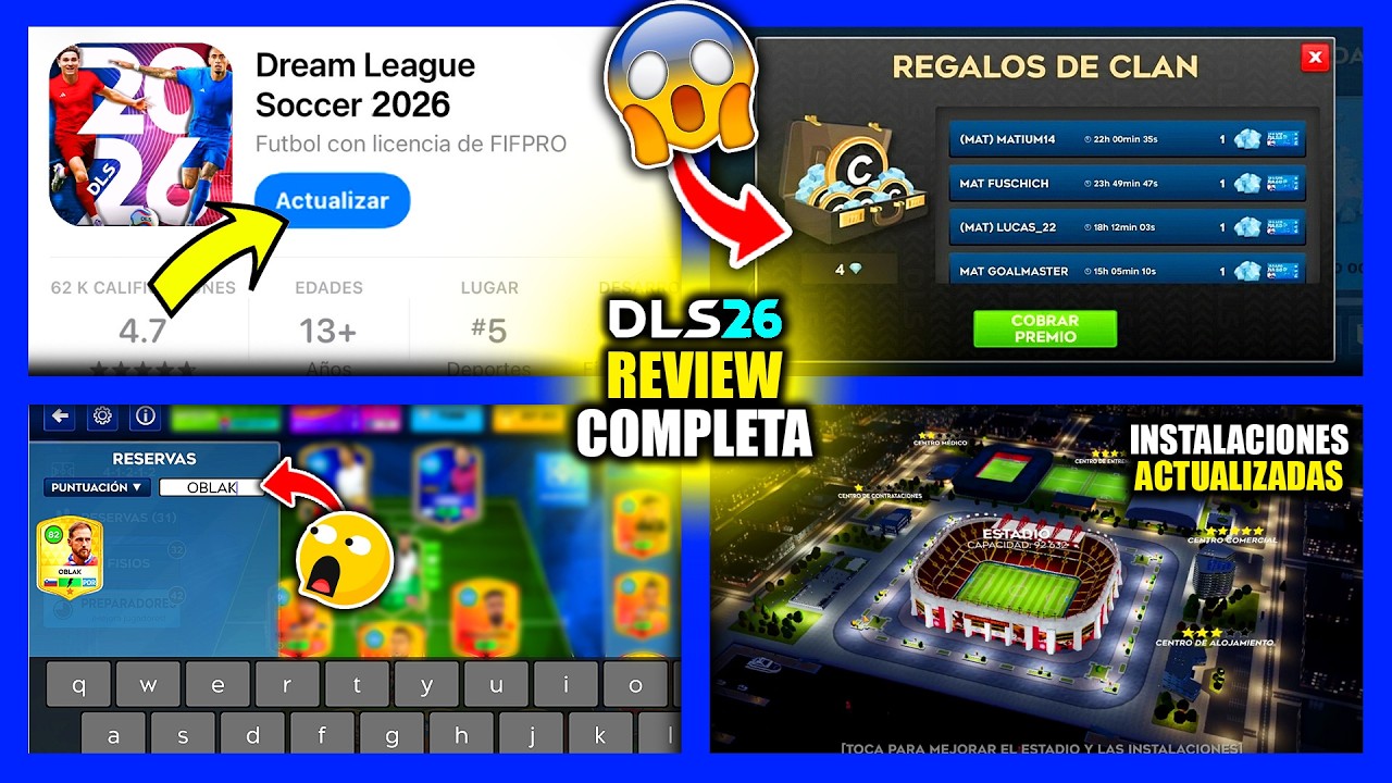 ✅ REVIEW OFICIAL! ACTUALIZACIÓN DLS 26 ¡Todo Lo Nuevo! 😱🔥