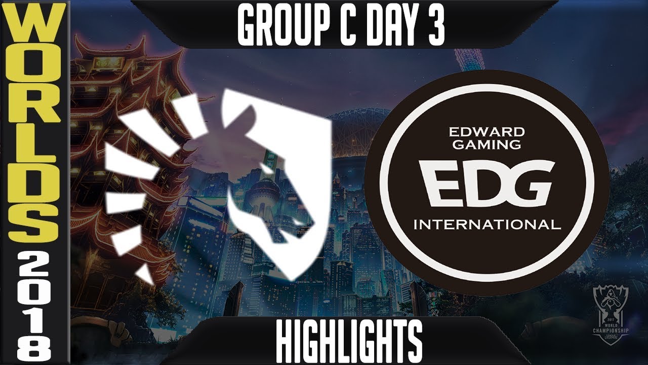 TL vs EDG Highlights | Worlds 2018 Group C Day 3 | Team Liquid(NALCS) vs Edward Gaming(ChinaLPL)