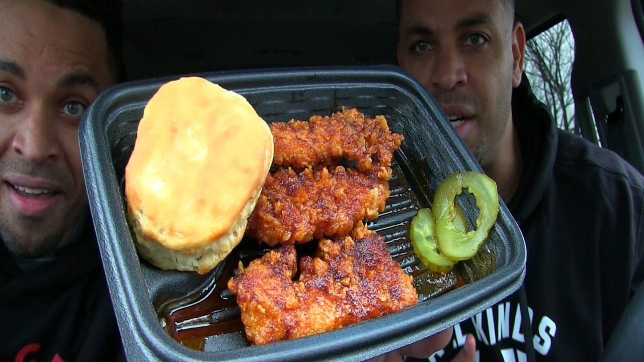 KFC® Nashville Hot Chicken Tenders Meal @Hodgetwins