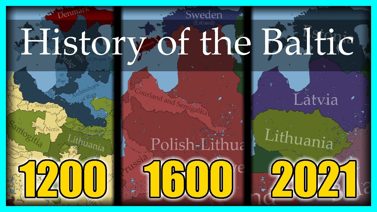 History of the Baltic region every year