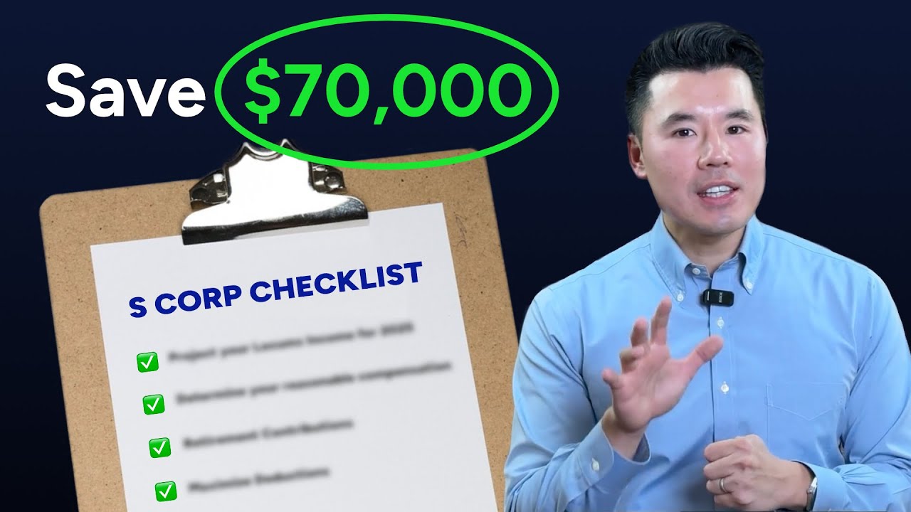 ESSENTIAL S-Corp Tax Savings Checklist for ALL S-Corp Owners